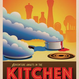 Kitchen Travel Poster