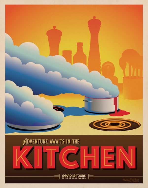 Kitchen Travel Poster